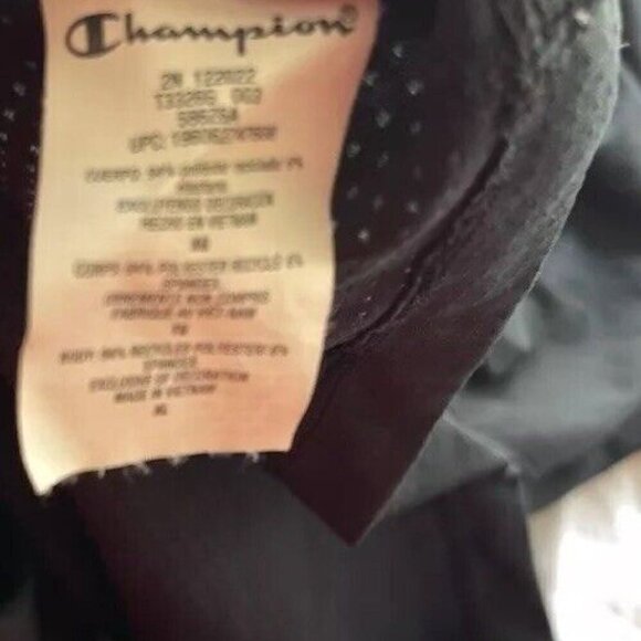 Champion Mens T Shirt Size XL Red Sunset Logo Graphic Tee Short Sleeve Green - Picture 14 of 16